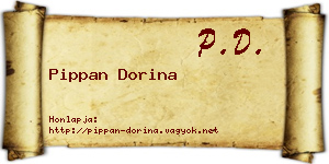 Pippan Dorina névjegykártya